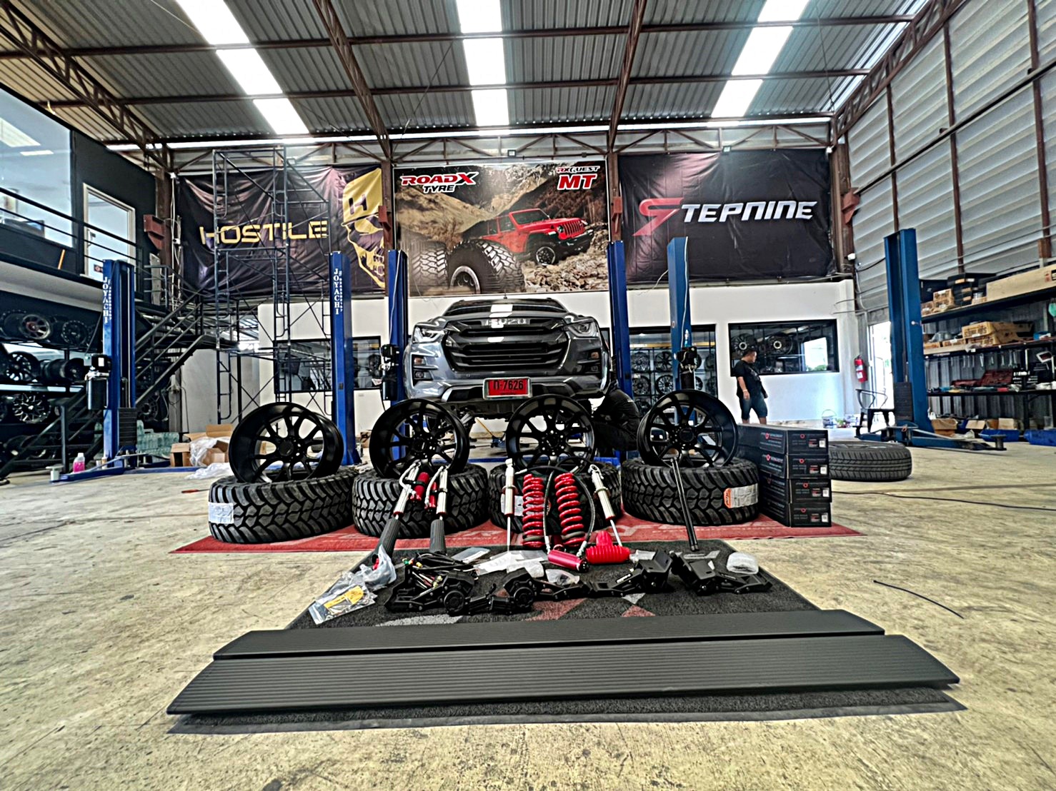 D_MAX_ทะเบียนนครปฐม ทำทรงเมกาที่ STEP9