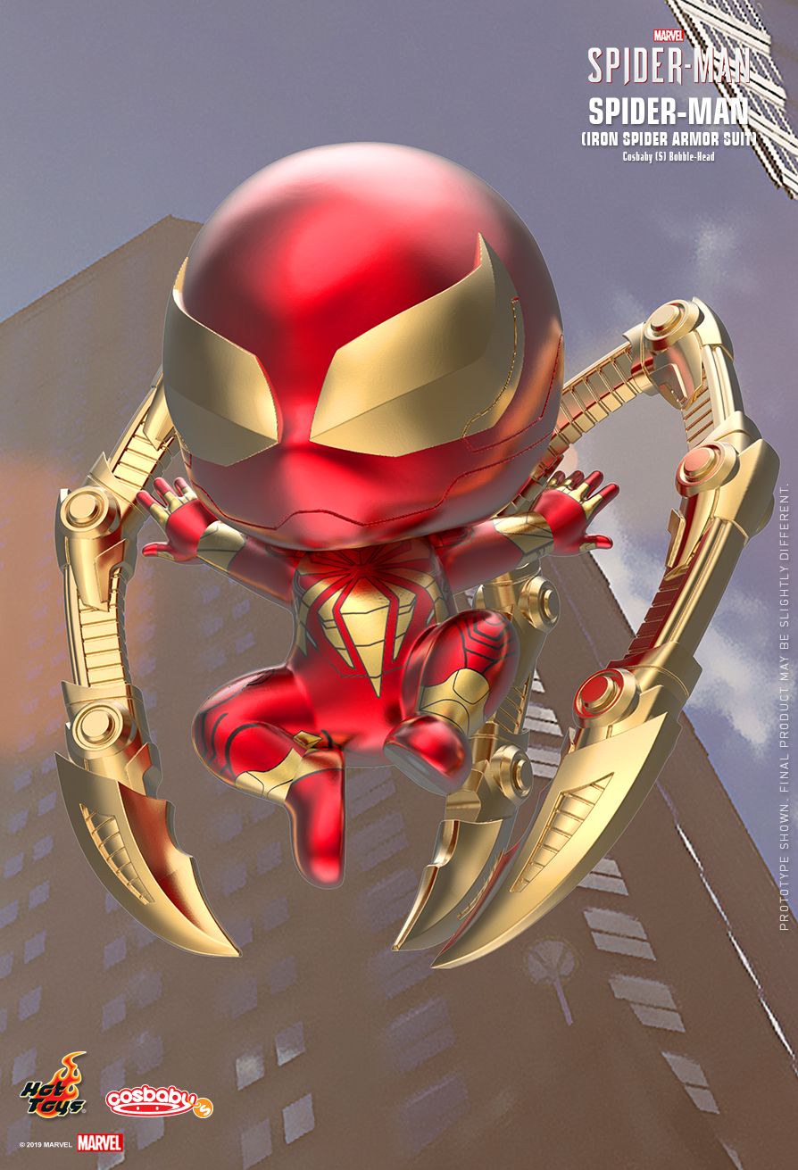 COSBABY Spider-Man COSB624 Iron Spider Armor Suit Bubble-head