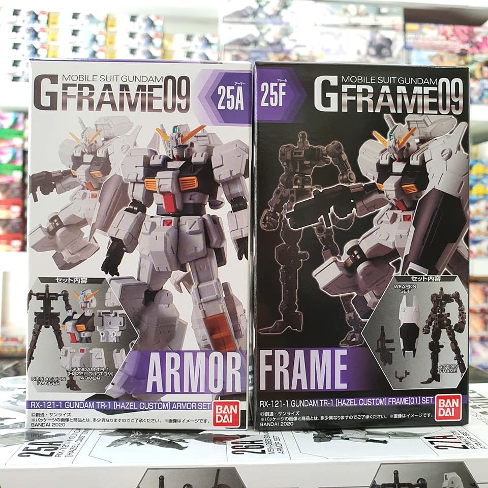 Mobile Suit Gundam G Frame 9 RX-121-1 GUNDAM TR-1 (HAZEL CUSTOM)