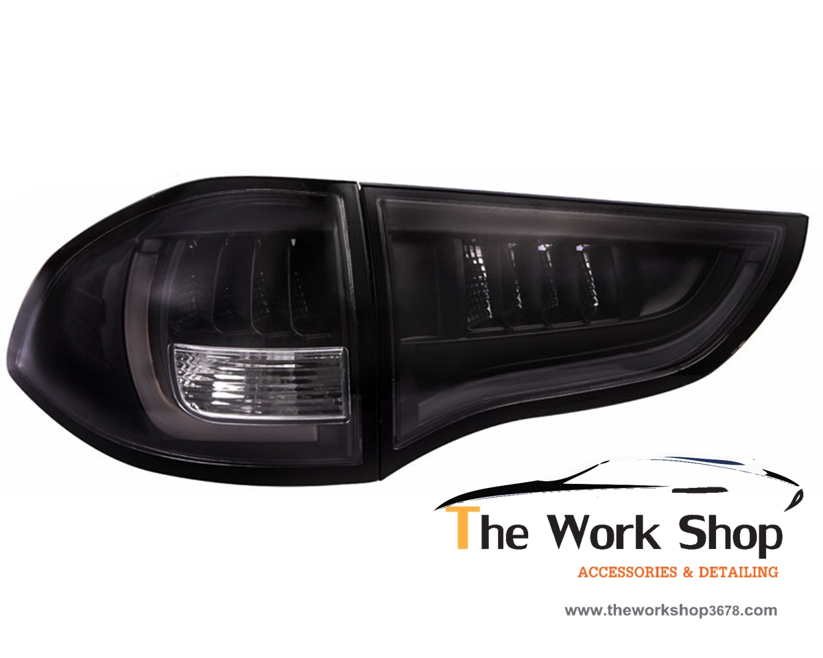 Tail Lamps Type B : Full Smoke for Pajero ( ไฟท้ายสีควันบุรี่ )