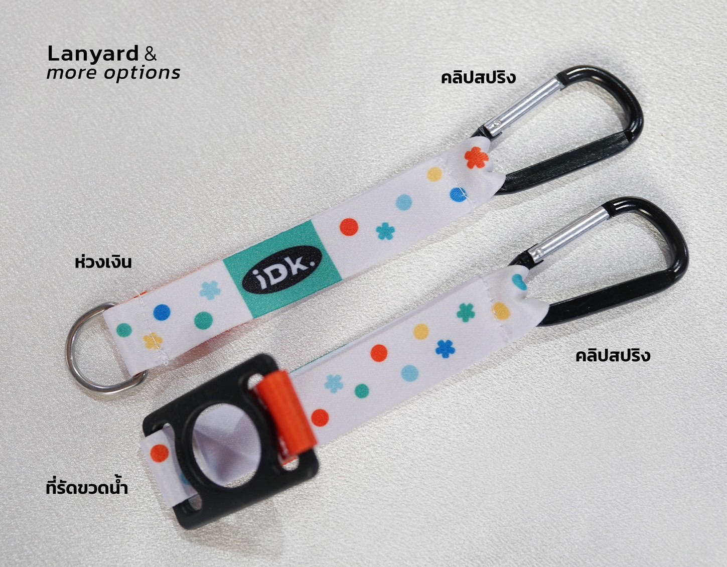 รับผลิตสายคล้องบัตร 