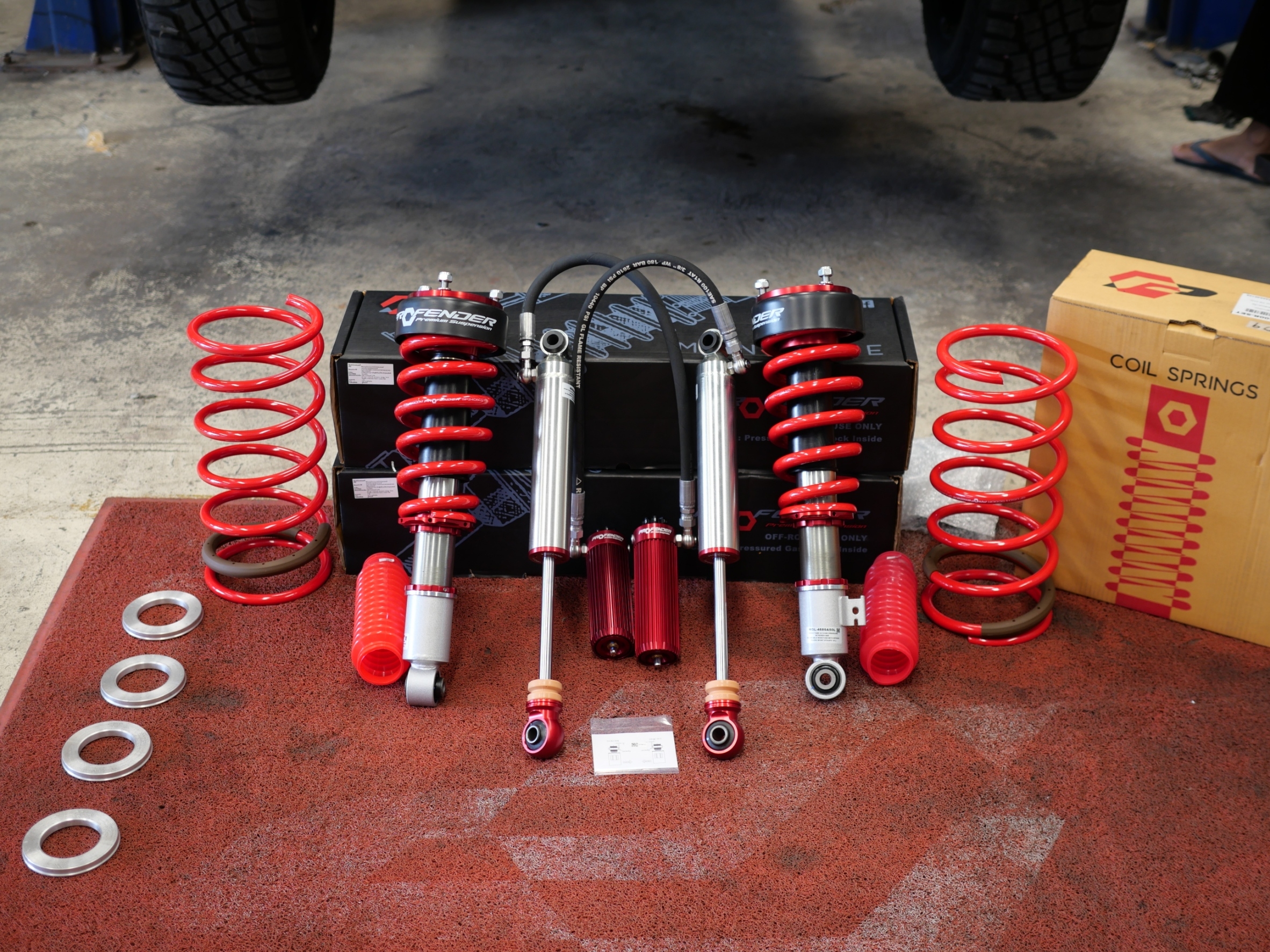 PROFENDER QUEEN SERIES ใส่ PAJERO ที่ STEP9