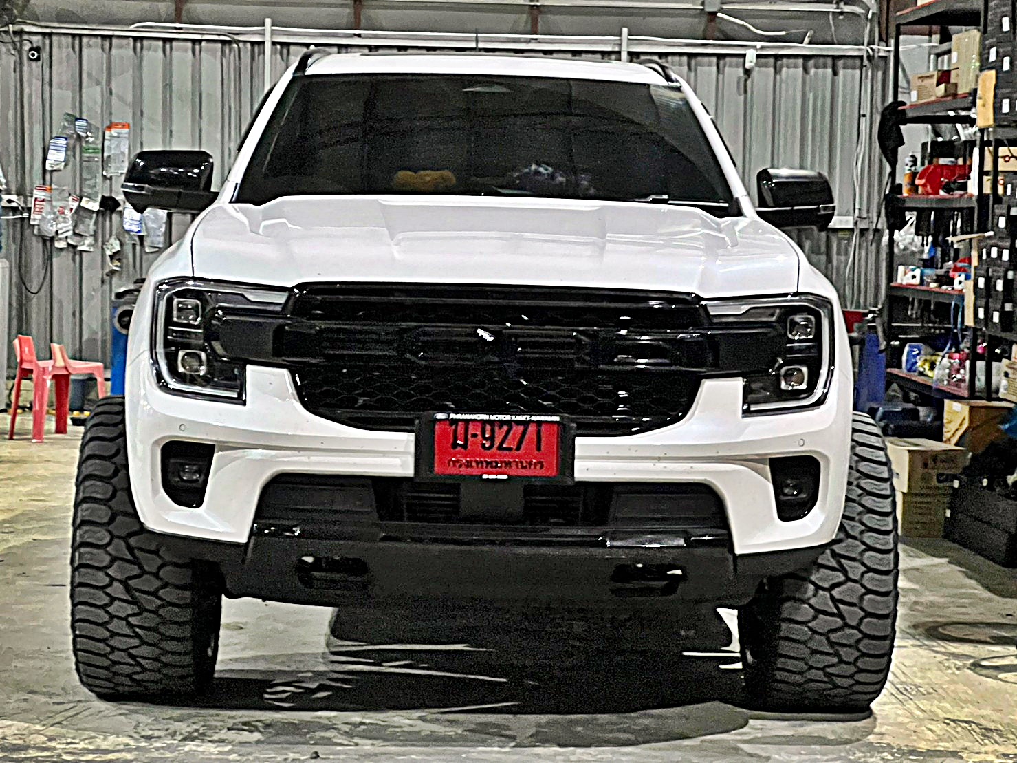 FORD EVEREST NEXTGEN ล้อแท้ HOSTILE H120 ขอบ22 ที่ STEP9