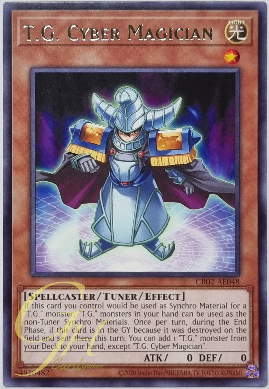 Yugioh [CR02-AE048] T.G. Cyber Magician (Rare)