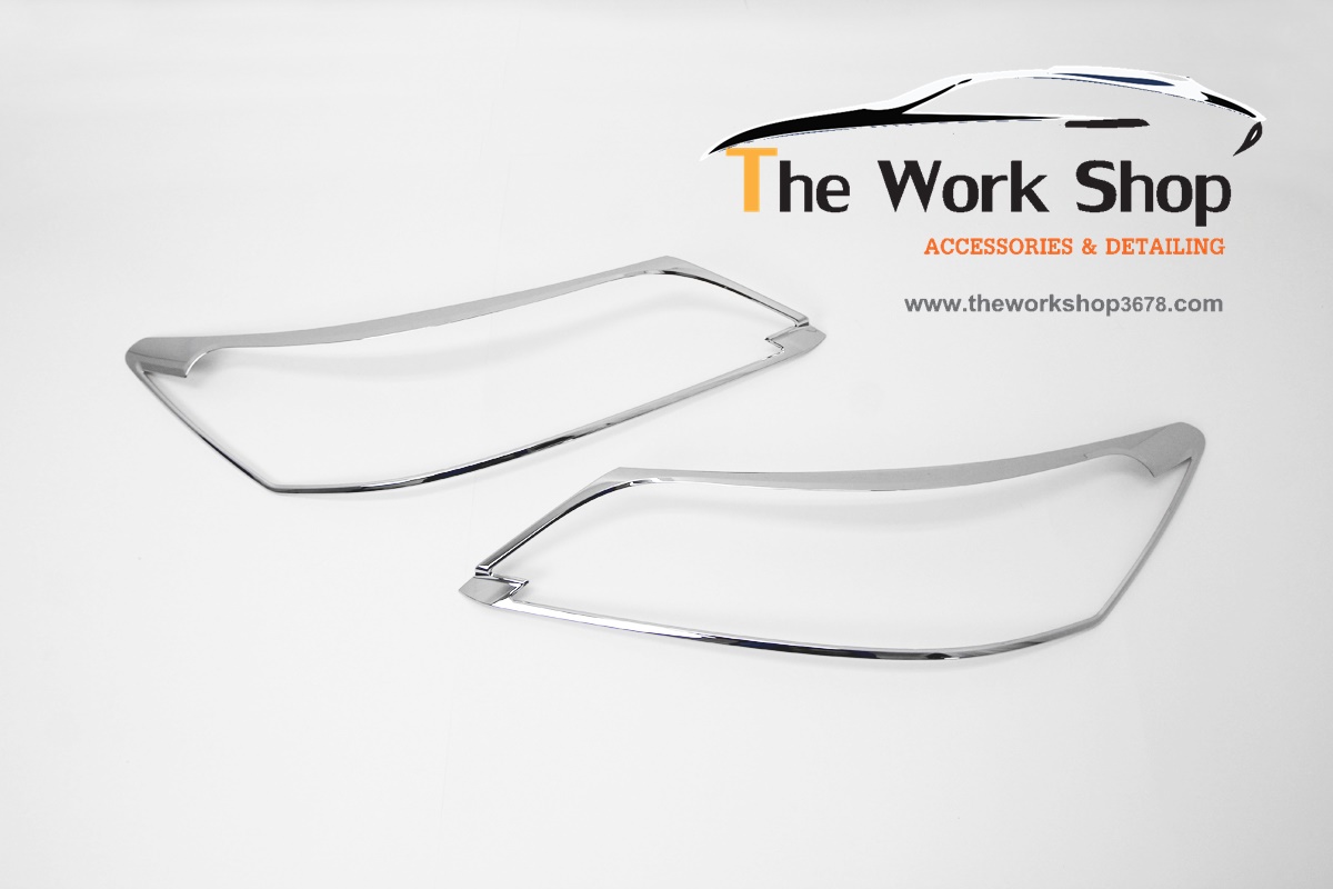 Chrome Head Lamp Cover for Accord All New - โครเมี่ยมแแต่งไฟคู่หน้า