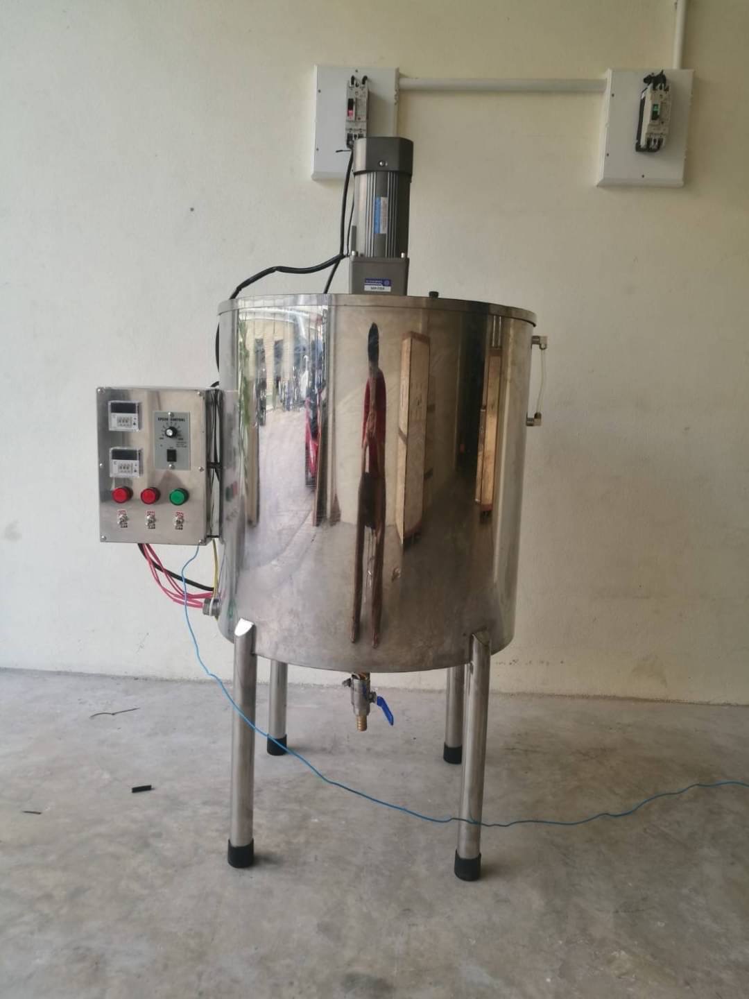 ➡️เครื่องกวนครีม ถังกวนครีมควบคุมอุณหภูมิได้ ถังสแตนเลส หม้อตุ๋นไฟฟ้า หม้อต้ม