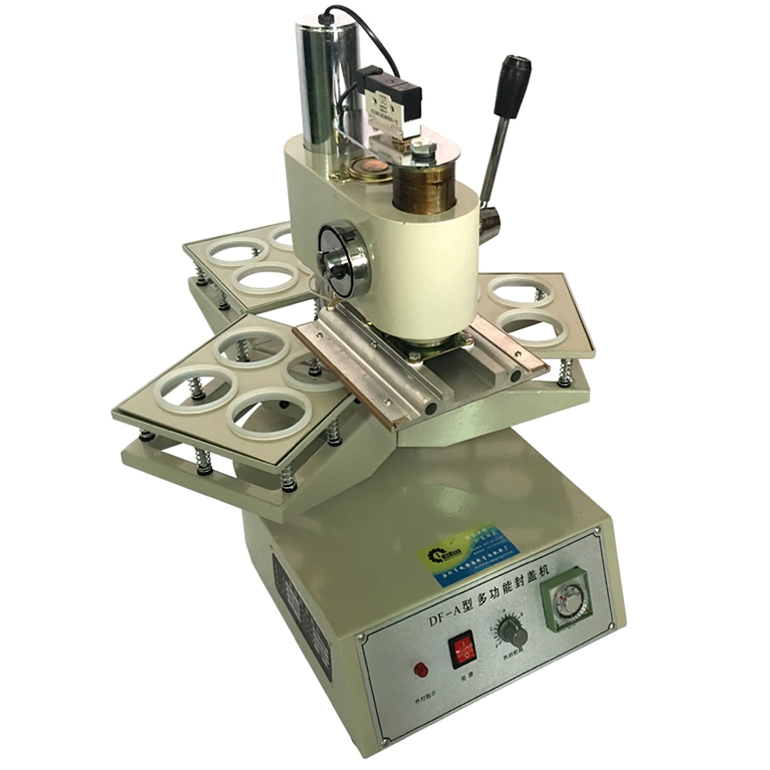 เครื่องซีลถ้วย ถาดกลม เยลลี่ โยเกิร์ต ถ้วยอาหาร