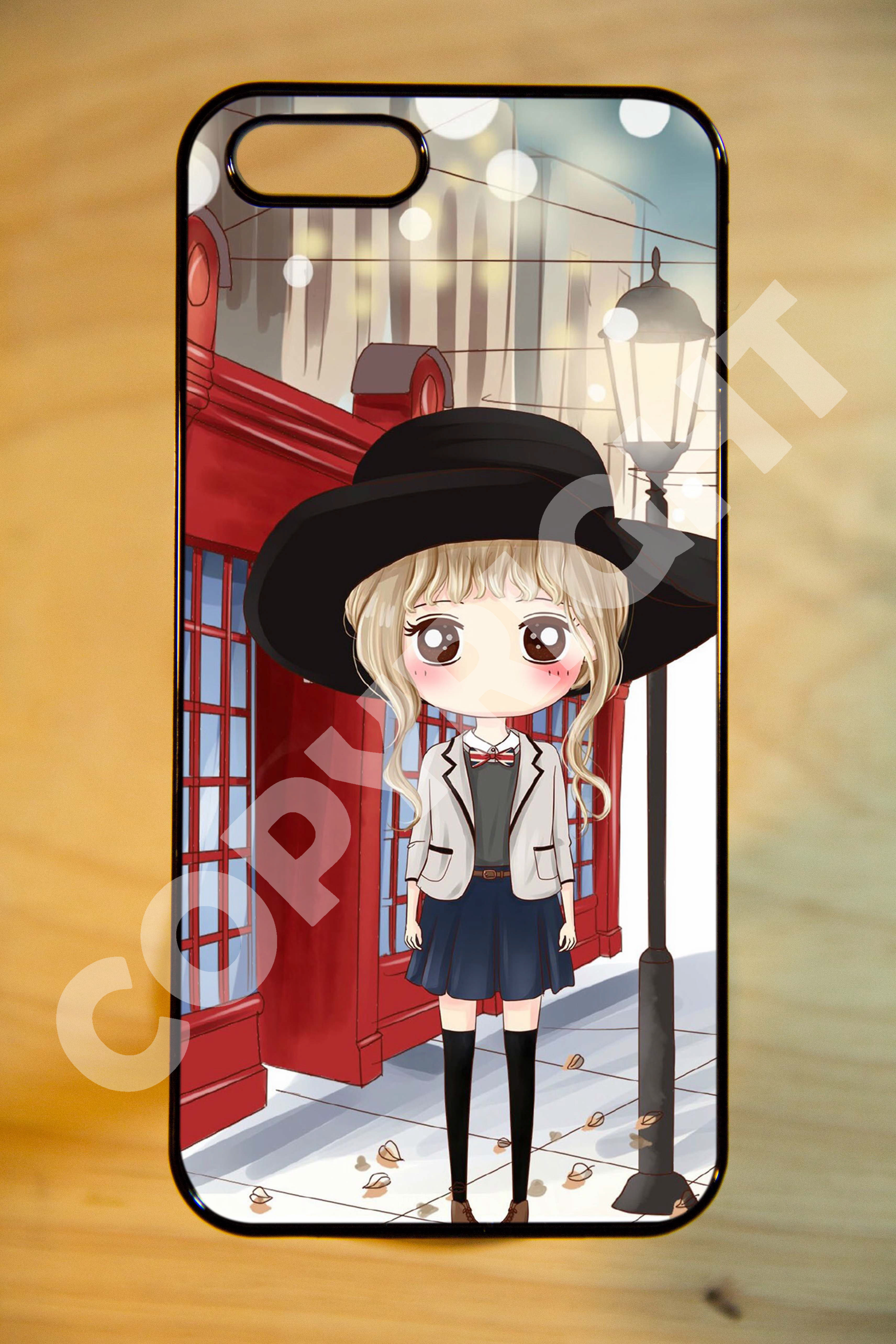 เคสสั่งทำ - ลายการ์ตูน เด็กผู้หญิง น่ารักๆ
