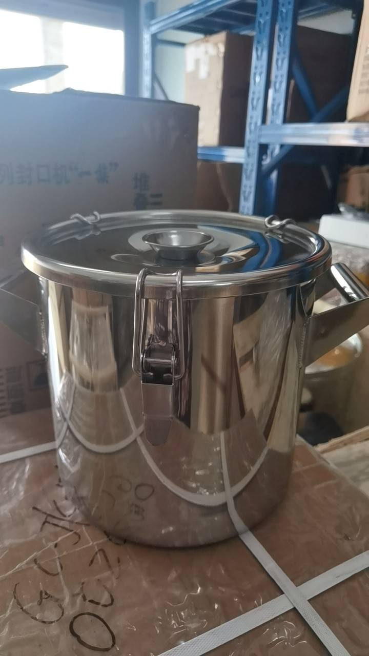 หม้อสแตนเลสเกรด 316 ฝาล็อคสนิท Stainless Steel 316 DH-002