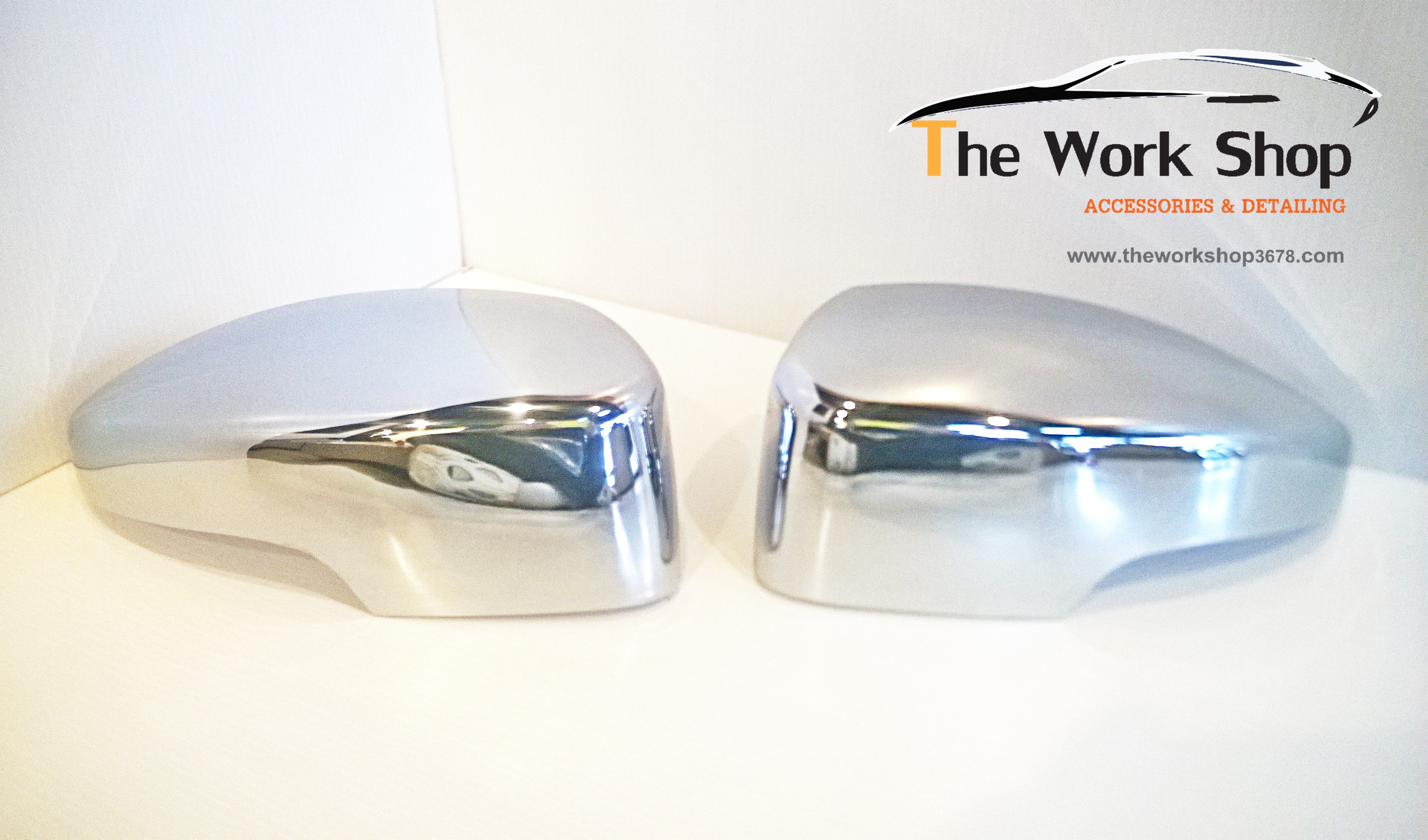 Chrome Door Mirror Cover for Ecosport - โครเมี่ยมครอบกระจกข้าง