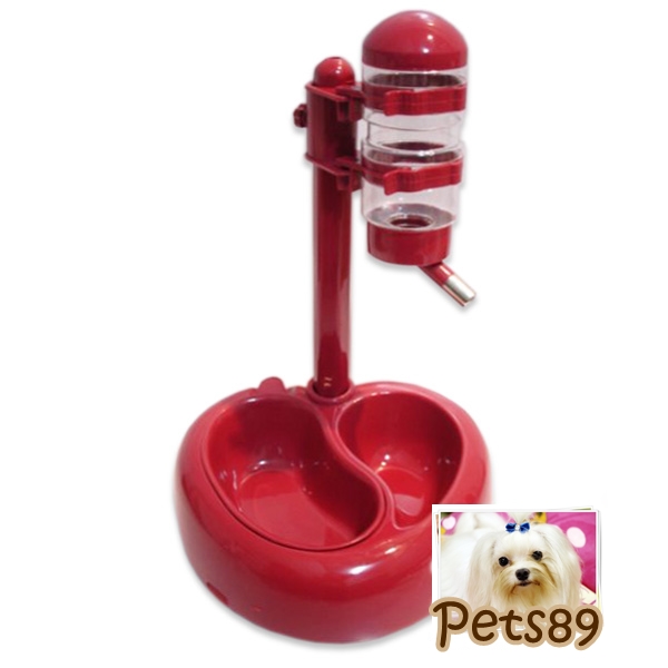 ที่ให้น้ำให้อาหารสัตว์เลี้ยง แบบขาตั้ง