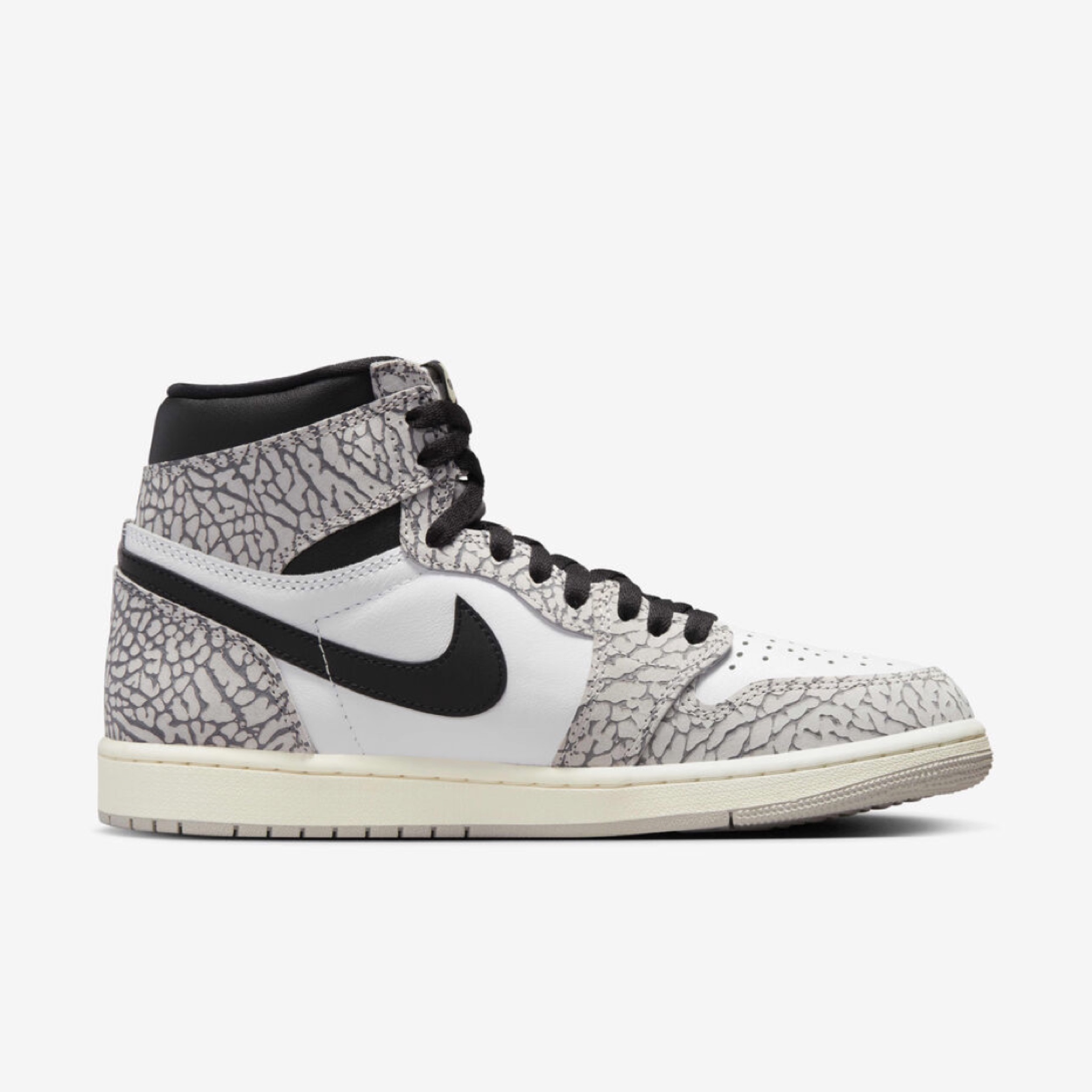 รองเท้า Nike Air Jordan 1 ‘White/Cement’ (M9US)