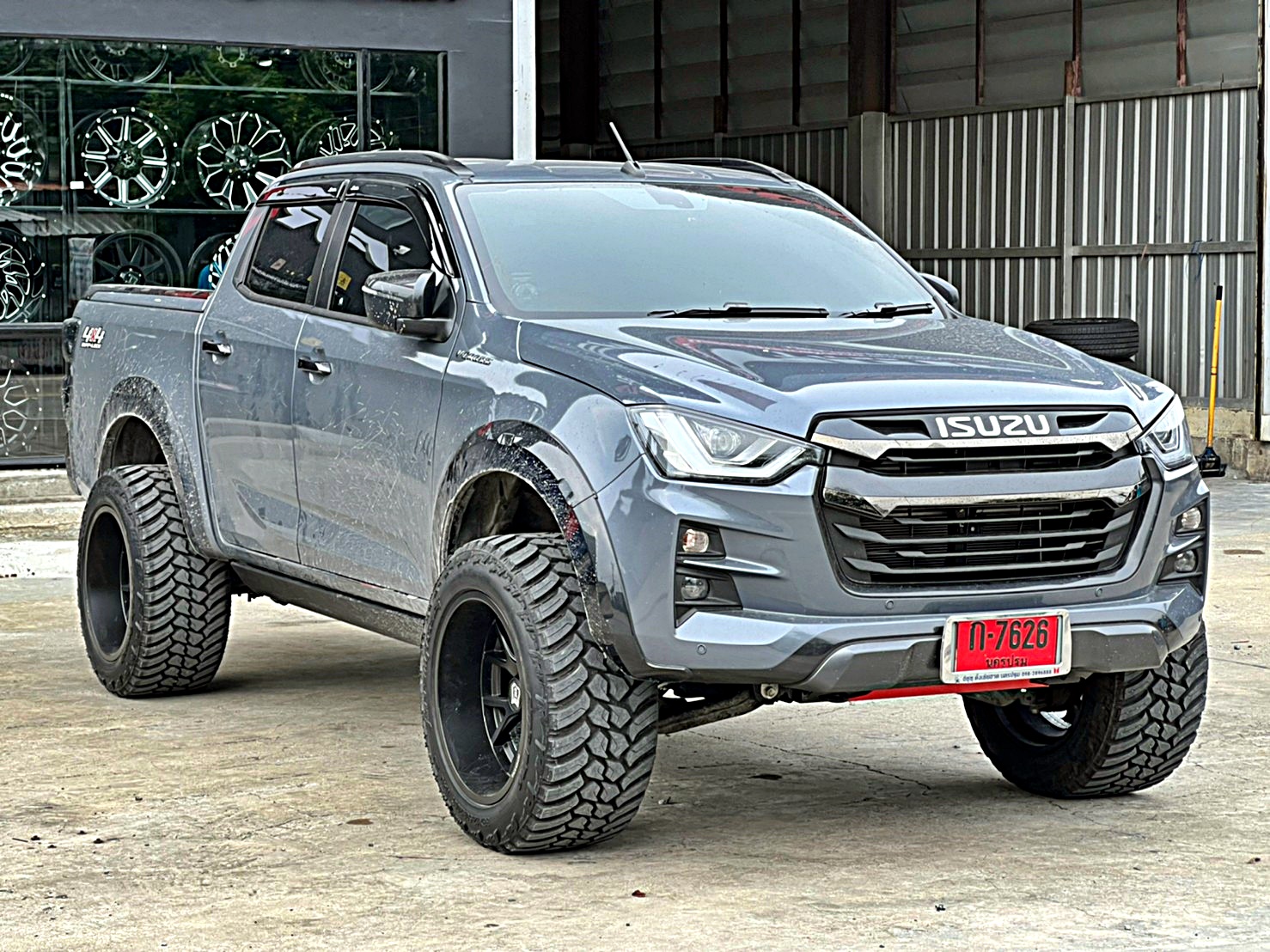 D_MAX_ทะเบียนนครปฐม ทำทรงเมกาที่ STEP9