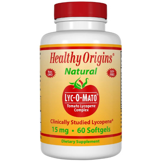 Healthy Origins, Lyc-O-Mato, Tomato Lycopene Complex, 15 mg, 60 Softgels