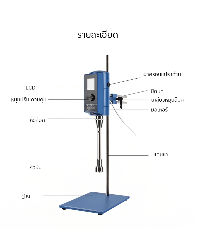 เครื่องปั่นโฮโมจีไนเซอร์ Homogenizer THF500
