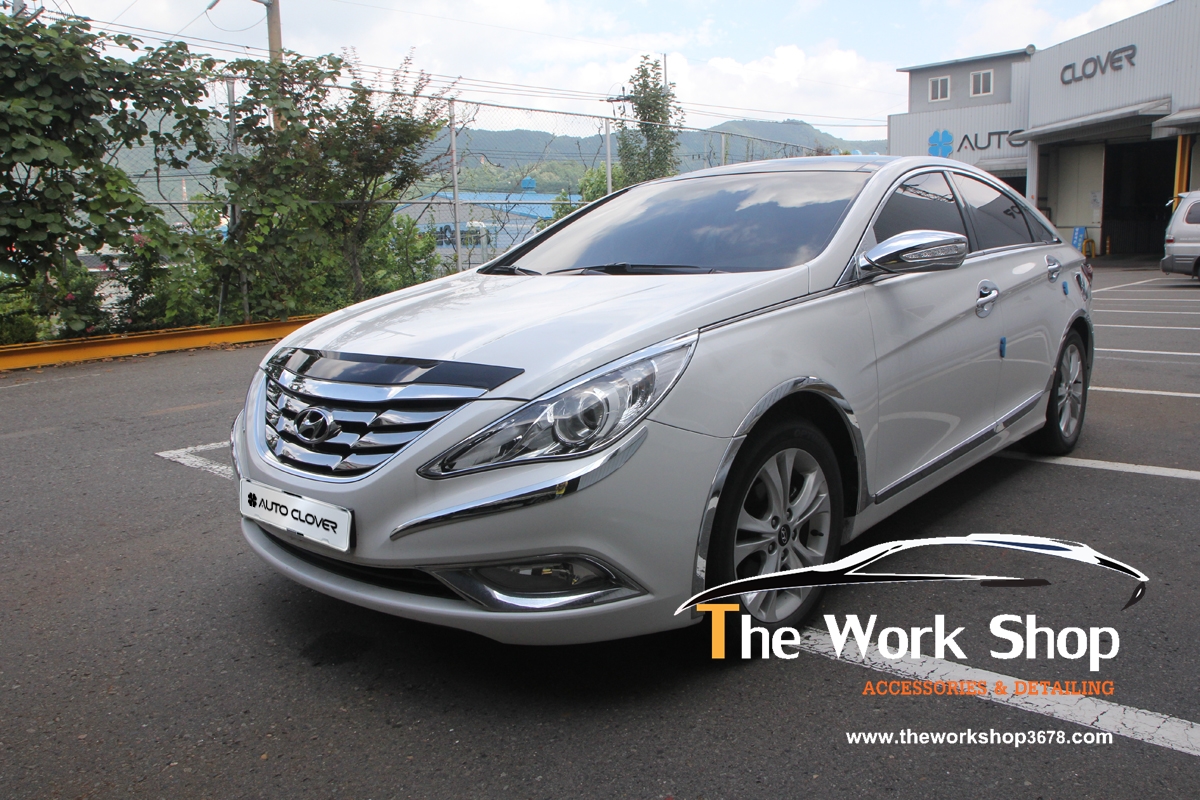 Chrome Fender Molding Cover for Sonata ( โครเมี่ยมแต่งซุ้มล้อ )