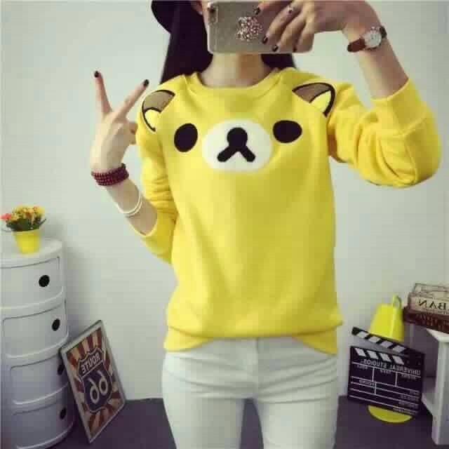 จั้มเปอร์สกรีนลายตัวการตูน