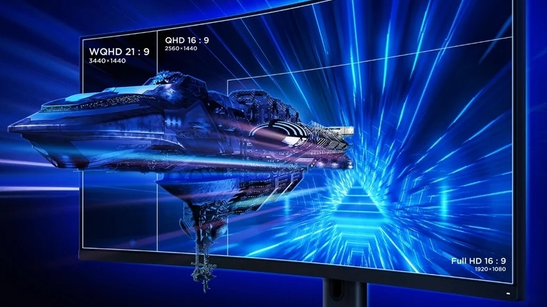 (* มือ 2 ของดี นานๆมาที สวยๆ ) จอมอนิเตอร์ (34",Curved) รุ่น XMMNTWQ34 4K 144 Hz
