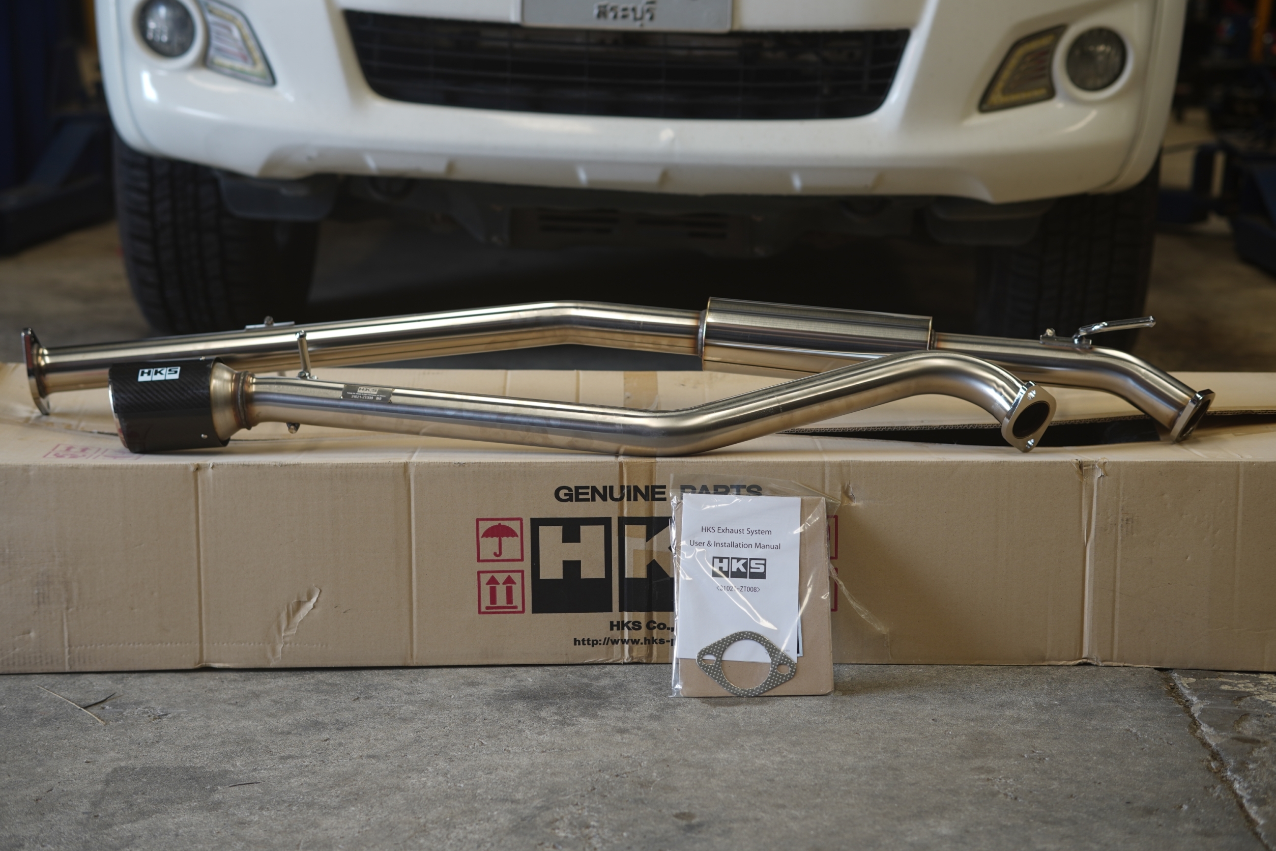 ZT008 ท่อ HKS สำหรับ TOYO VIGO ถููกสุดดีสุดต้องSTEP9