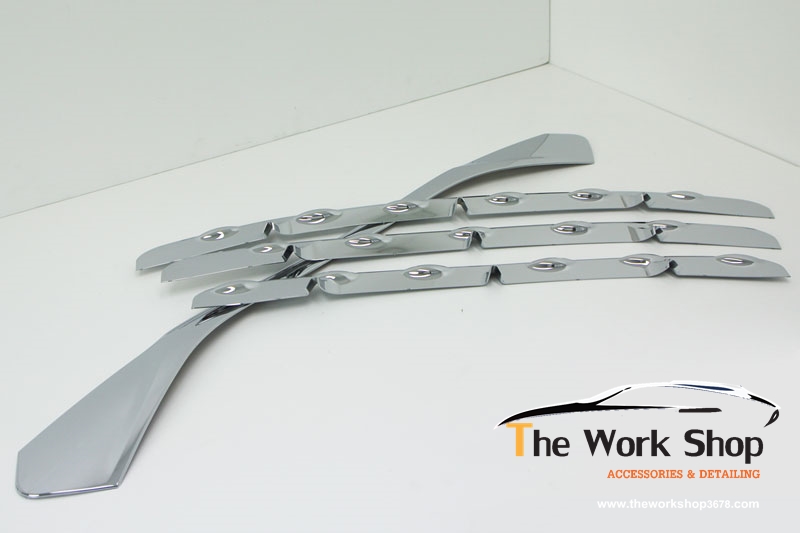 Radiator Grille Garnish 4 pcs. for Tucson ( โครเมี่ยมแต่งกระจังหน้า 4 ชิ้น )