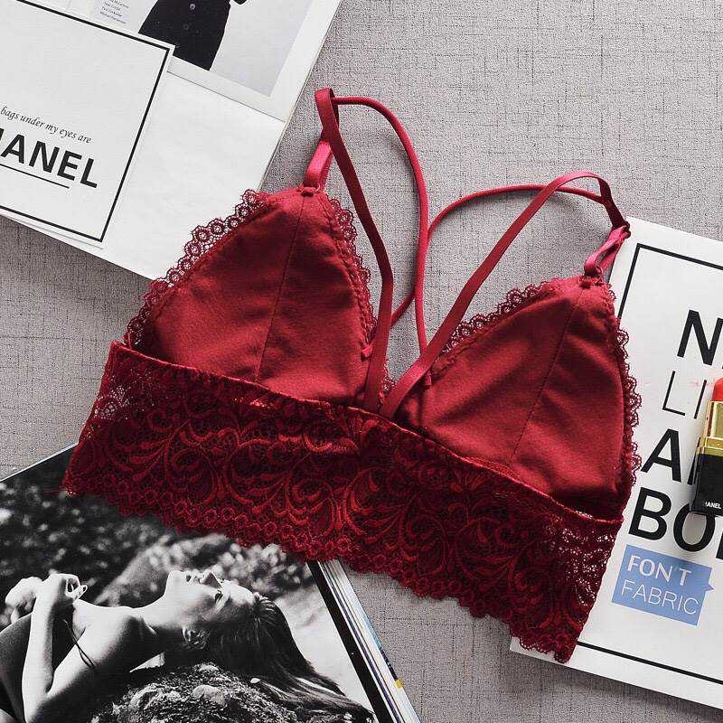 บราลูกไม้ไร้โครง