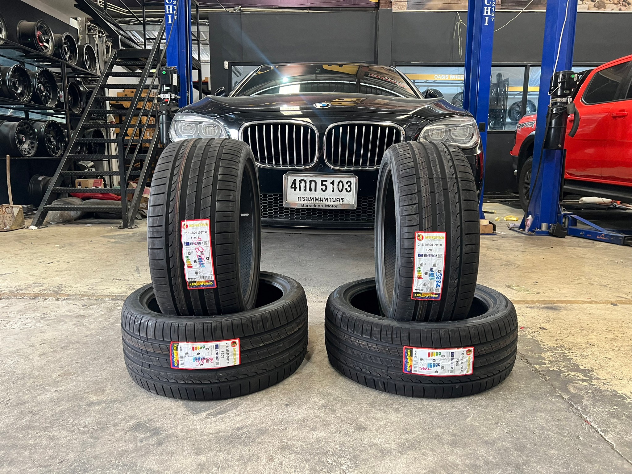 MINERVA 245/40-20 F205 MINERVA 275/35-20 F205 ยางราคาถูกที่ STEP9