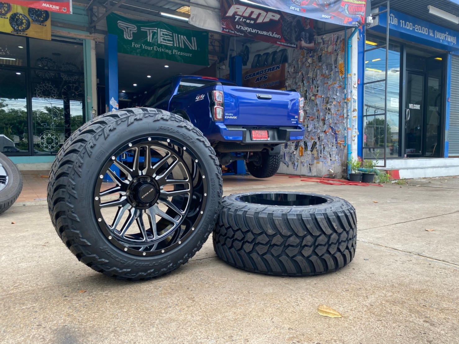 D-MAX ทรงเมกา จัดชุดหล่อที่ STEP9