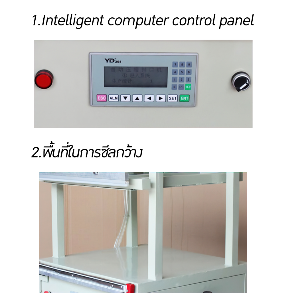 🌈13566 czb-800 เครื่องซีลสุญญากาศ รุ่น 800 Vacuum Packing Machine