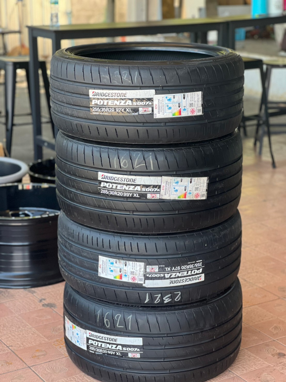 BRIDGESTONE POTENZA S007 255/35-20 ราคาถูกที่ STEP9