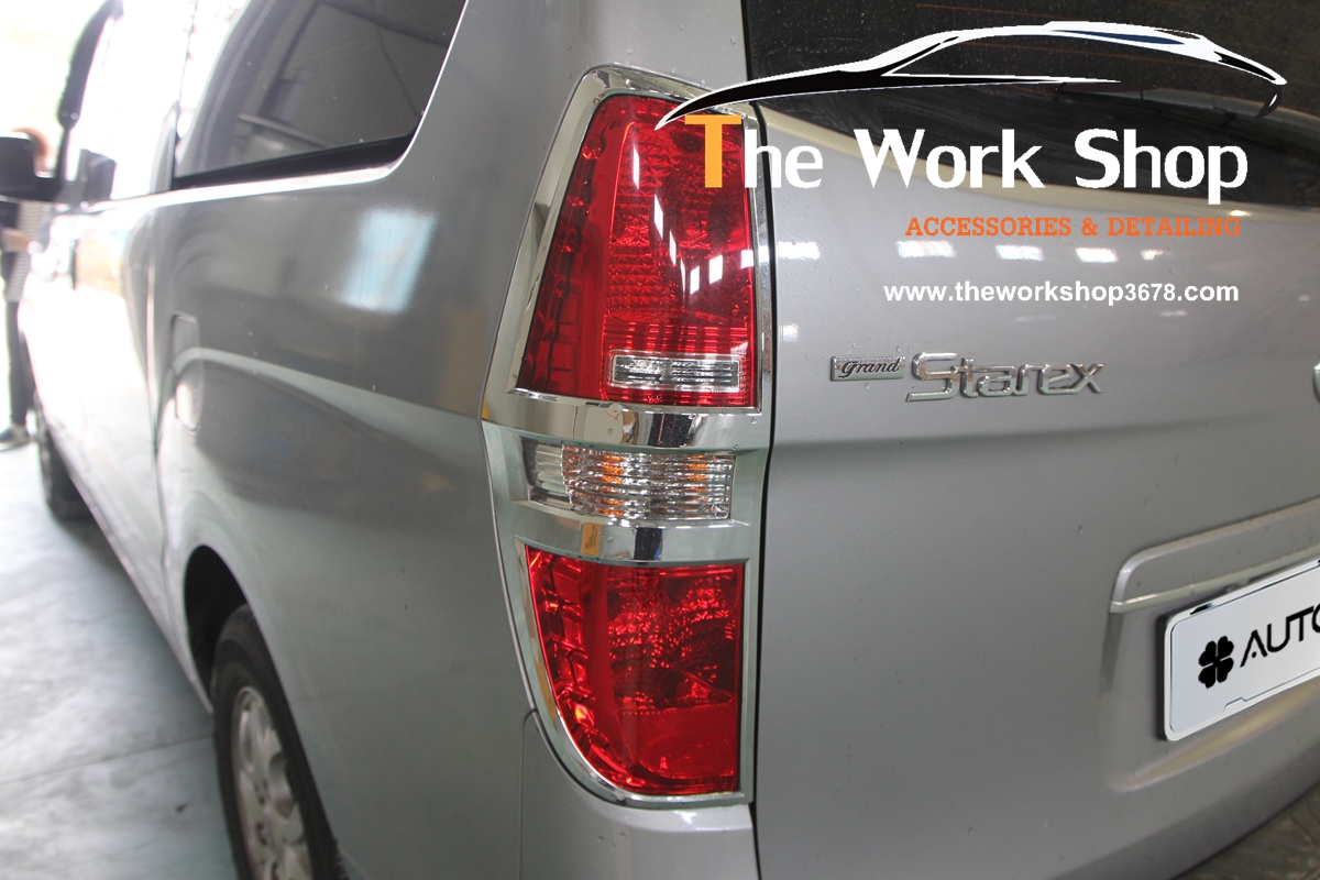 Chrome Rear Lamp Cover for H-1 ( โครเมี่ยมแต่งไฟท้าย )