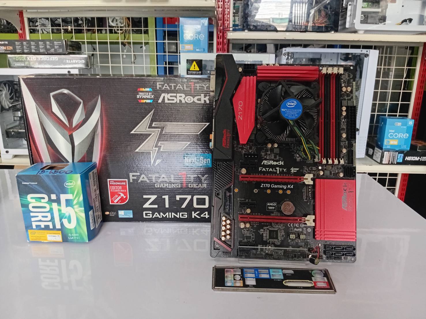 ** มือ 2 ** ชุดเช็ต upgrade I5 6500 + MB Fatal1ty Z170 Gaming K4