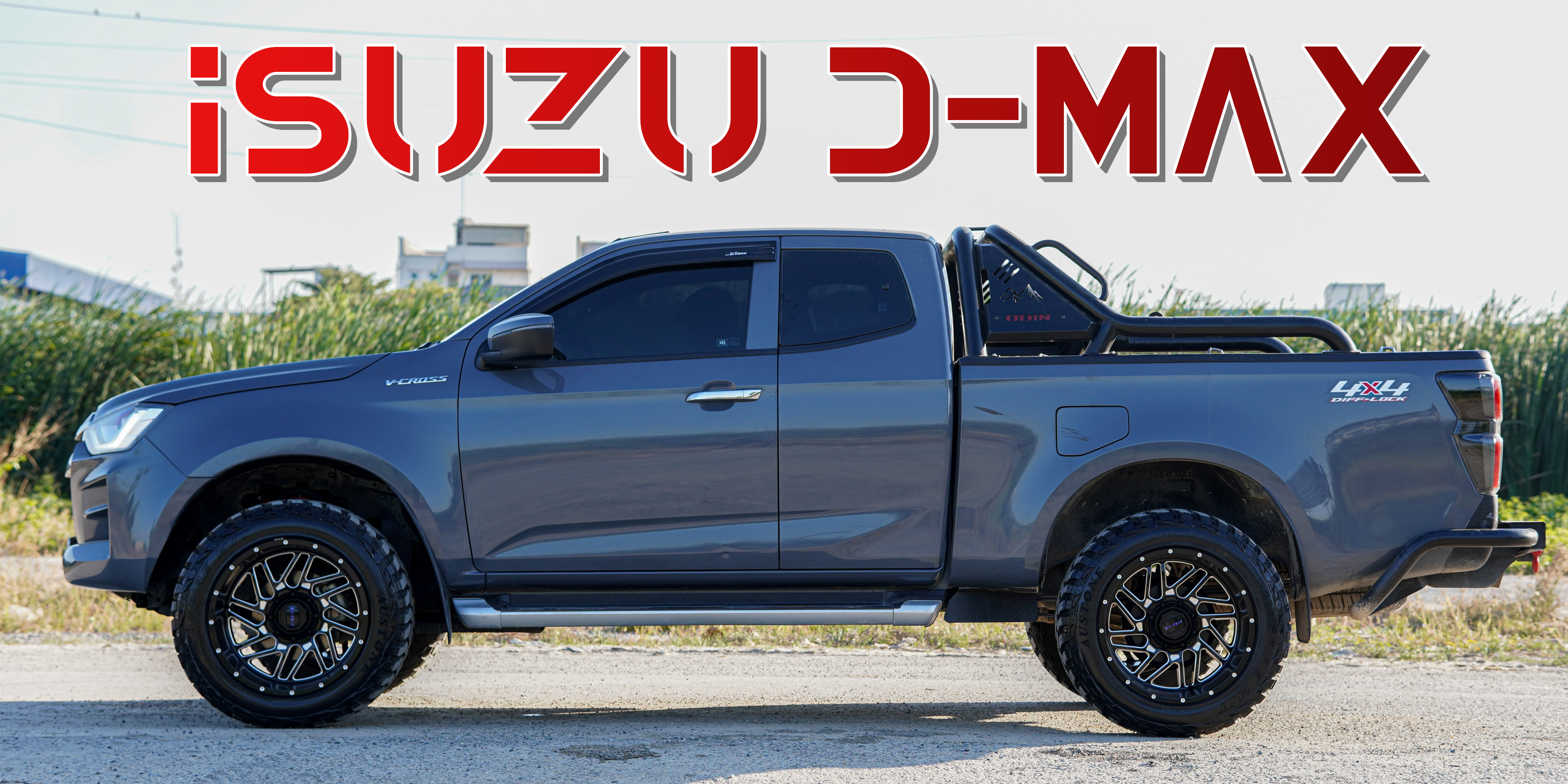 ISUZU D-MAX ทรงเมกาจ่ายแค่ 55,000 เพิ่มเติมปีกนกปรับองศา PROFENDER