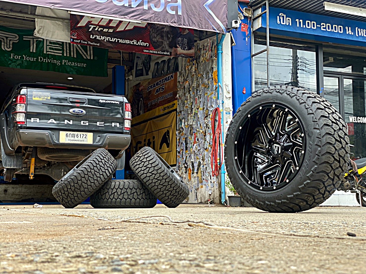 FORD WILDTRAK จัดทรงเมกาที่ STEP9