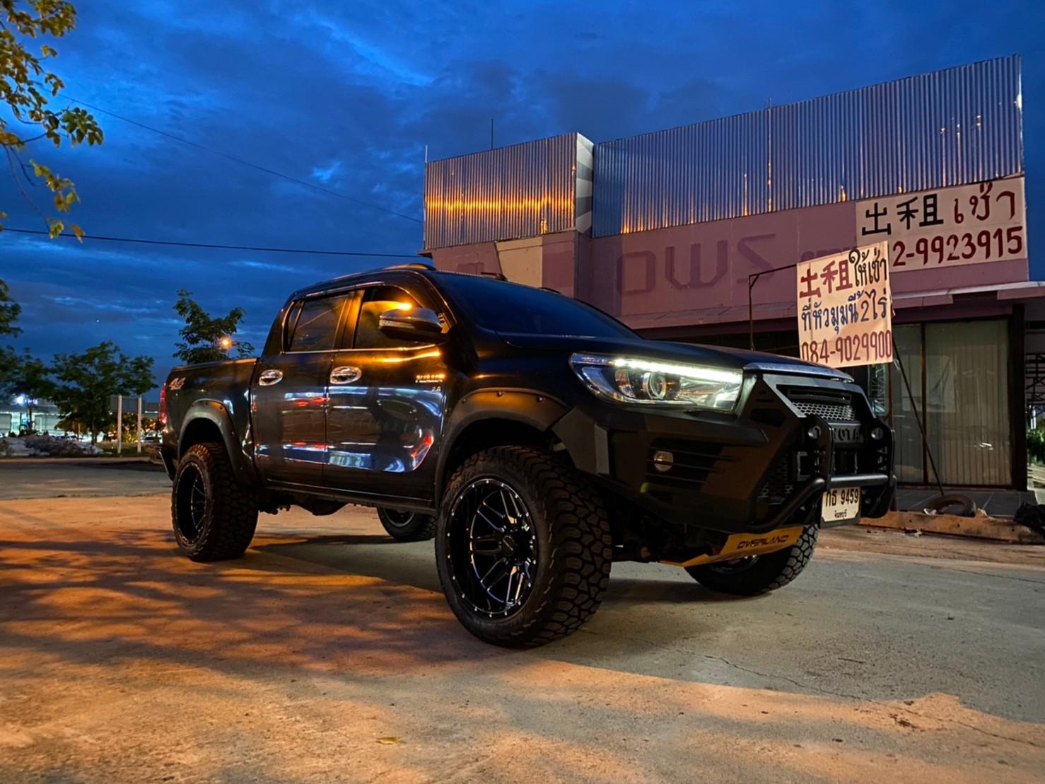 ทรงเมกา ล้อOFFROAD ขอบ20 ออฟ-44 ยาง AMP MTA 285/55R20 ปี21 โช้ค PROFENDER SUBTANK