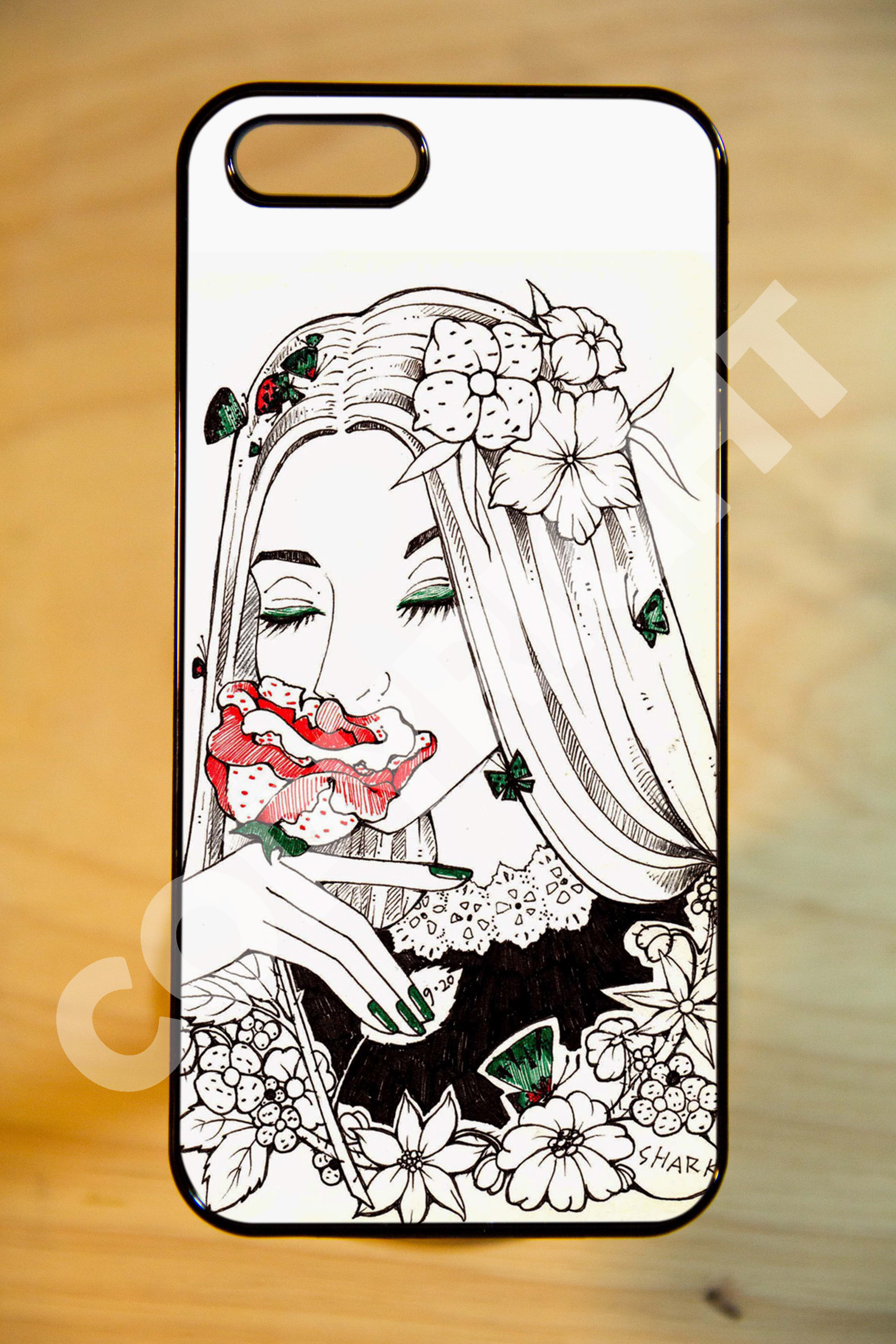 เคสสั่งทำ - ลายผู้หญิง อาร์ตๆ