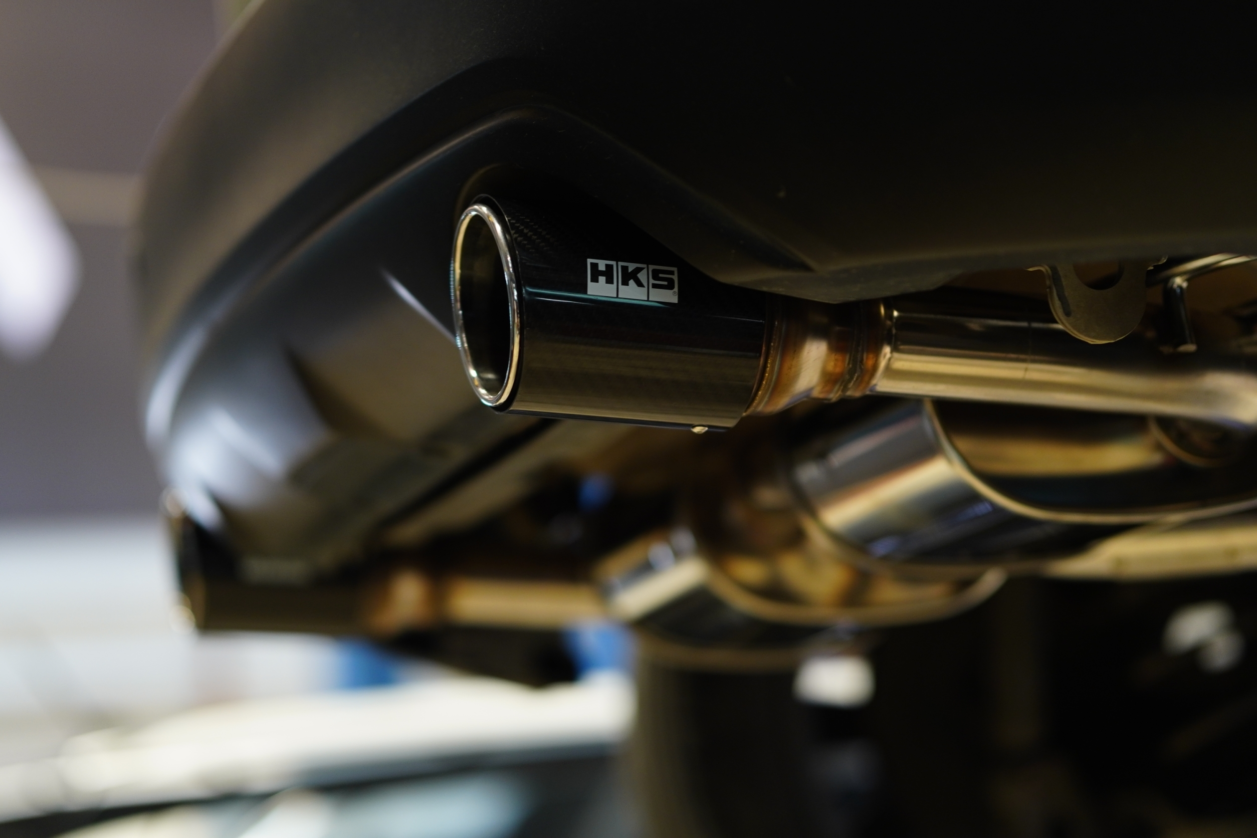 Mazda CX-3 ท่อ HKS ปลายคาร์บอน