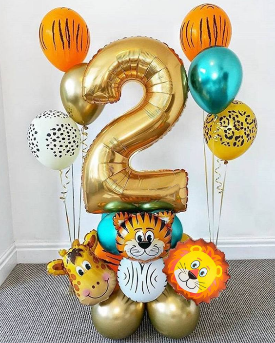เซทวันเกิดเด็ก ธีมซาฟารี / Safari Birthday Balloon