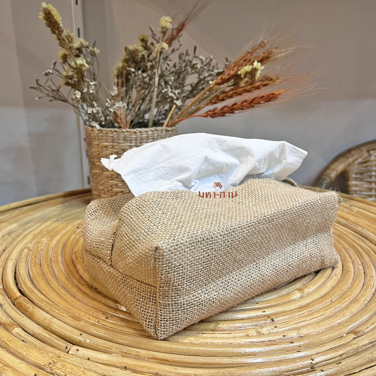 กล่องทิชชู่ ทรงเหลี่ยม พับได้ ของชำร่วย🧻