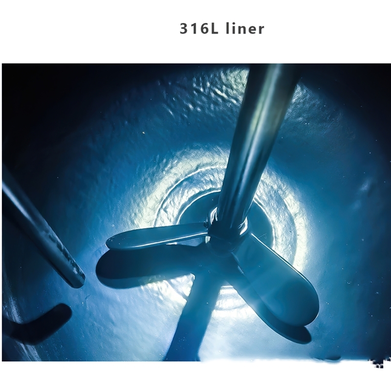 หม้อปฏิกรณ์สแตนเลสที่ใช้ไฟฟ้าในการทำความร้อน สำหรับการกลั่นและสกัด BSF double-layer stainless steel