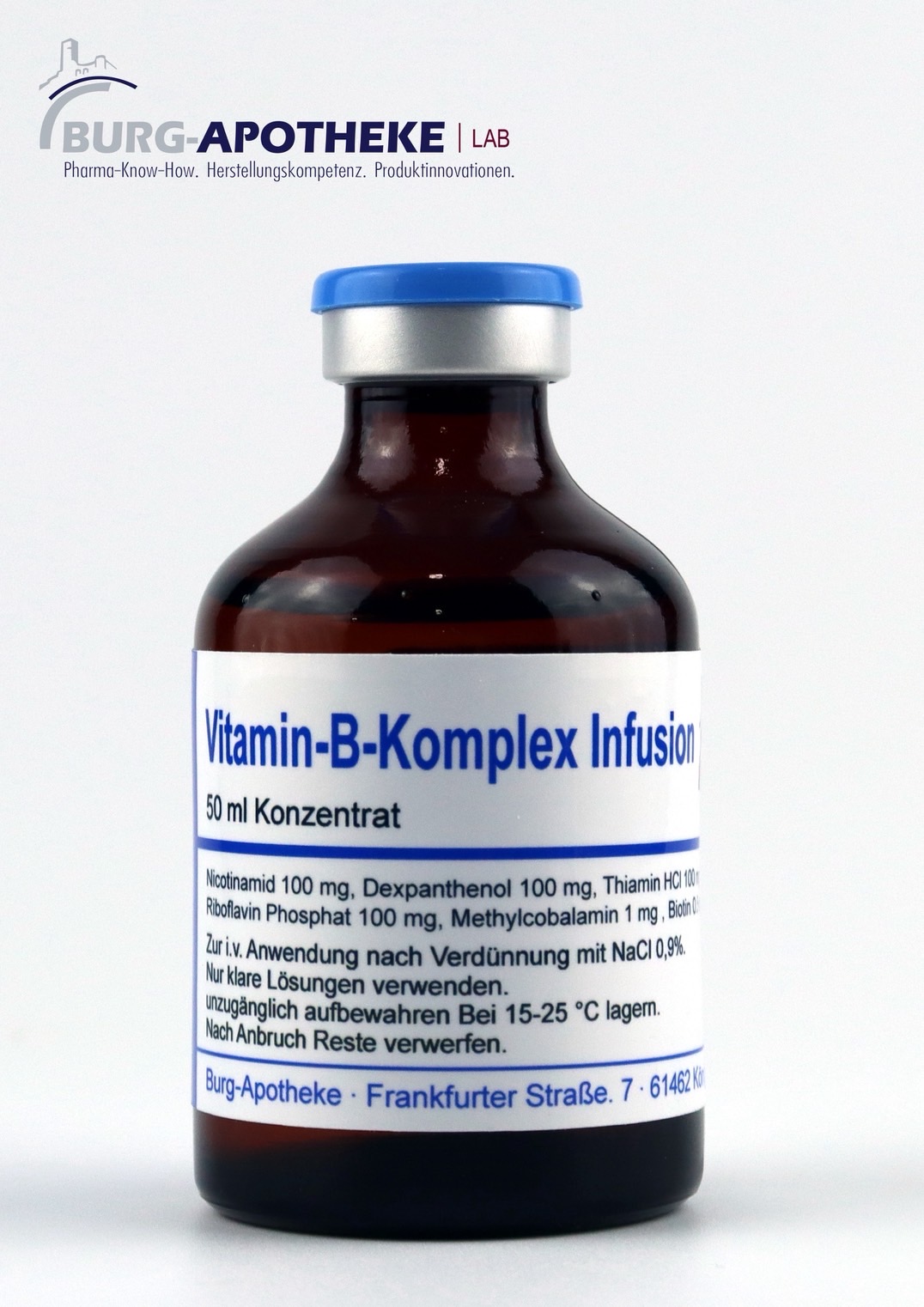 B COMPLEX INFUSION VITAMIN 50 ml. GERMANY