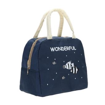 กระเป๋า Picnic School Lunch Bag (Navy Blue)