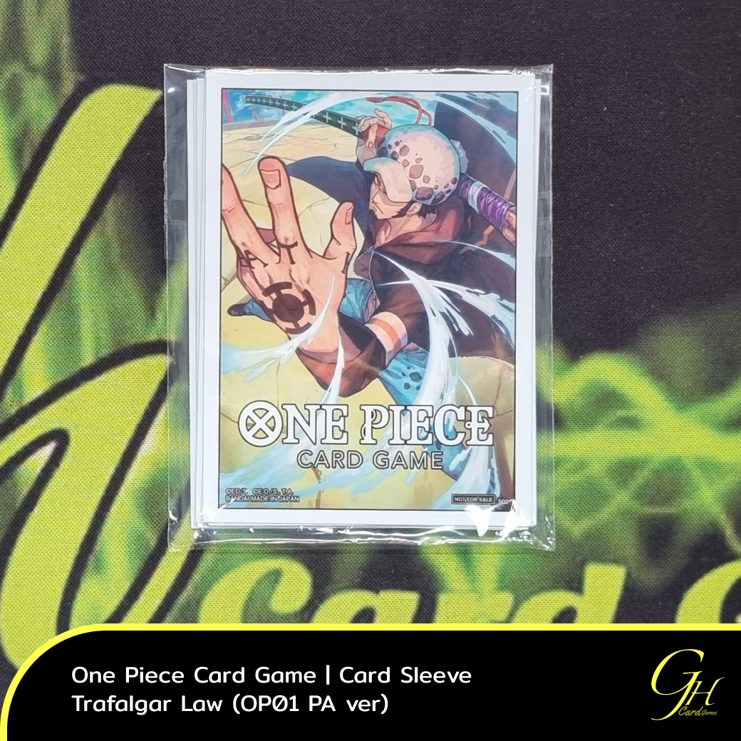 One Piece Card Game [SLV-Promo-001] One Piece Card Sleeve - Trafalgar Law (OP01 PA ver)
