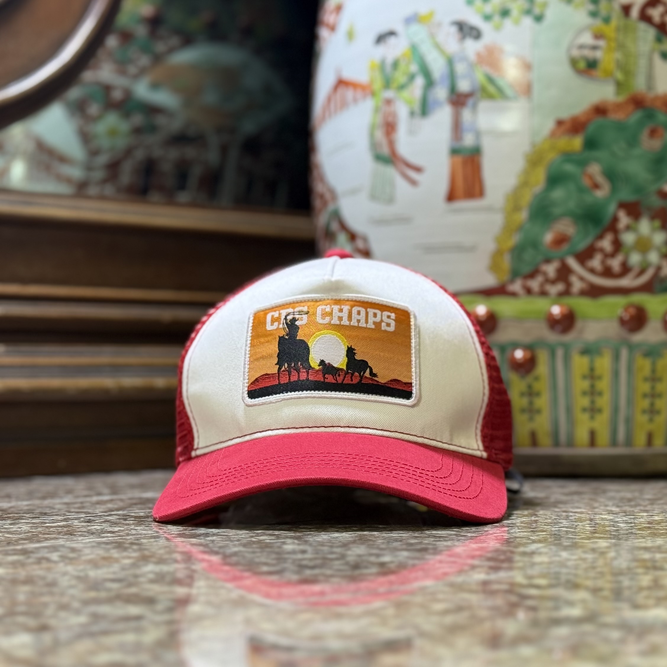 หมวก CPS CHAPS Western Trucker Cap ‘RED’
