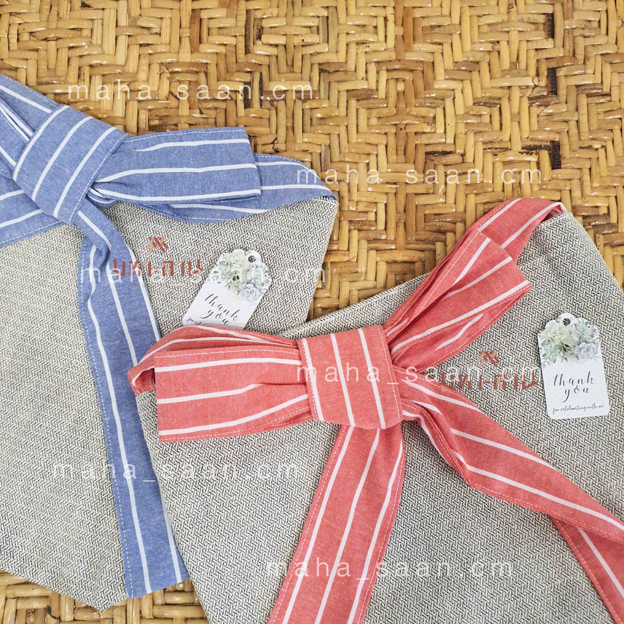 กระเป๋าผ้าผูกโบว์ น่ารัก คละแบบ💐