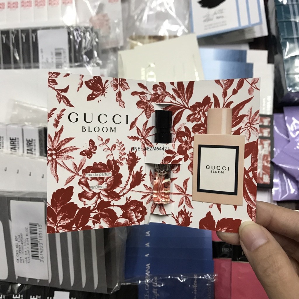 เช็คก่อนสั่ง น้ำหอมแท้ ขนาดทดลอง GUCCI BLOOM FOR WOMEN EAU DE PARFUM SPRAY