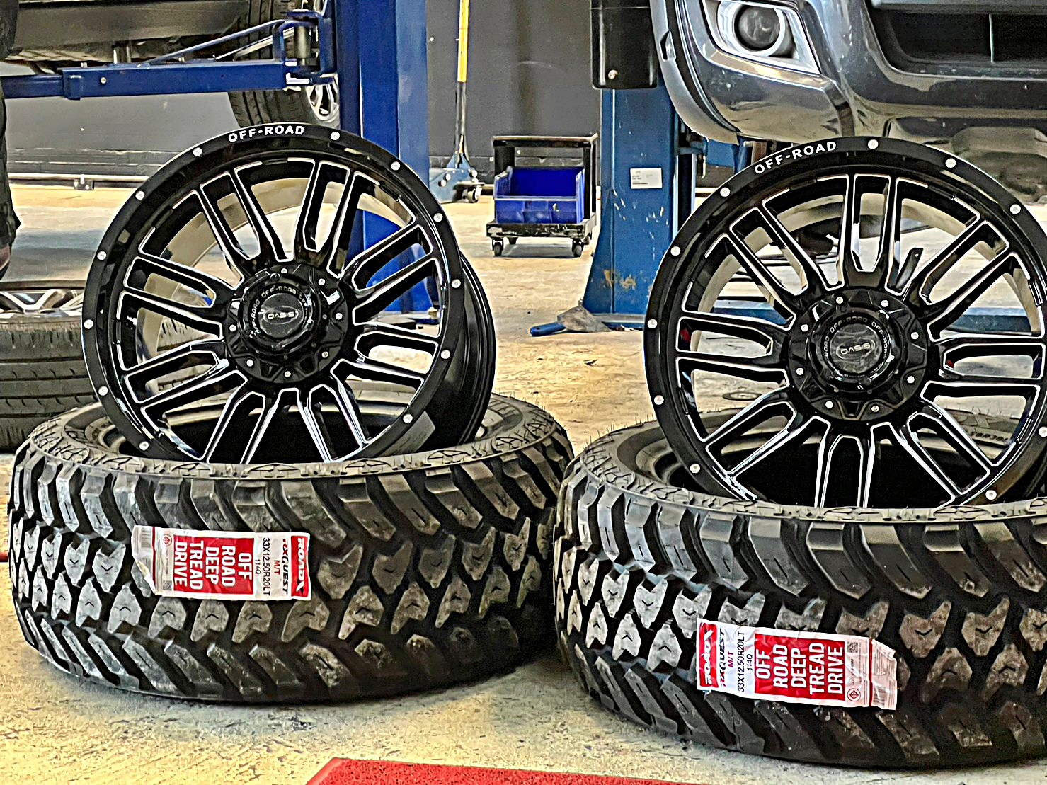 ส่งงาน ล้อยาง ทรงเมกา ชุดโปร 45900 บาท