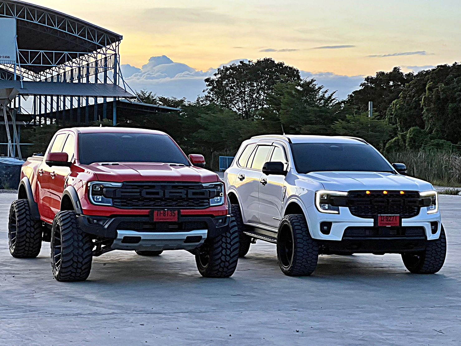 FORD EVEREST NEXTGEN ล้อแท้ HOSTILE H120 ขอบ22 ที่ STEP9