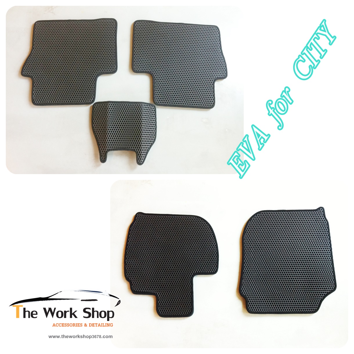 EVA Carpet for Honda CITY 2014 : พรมภายในห้องโดยสาร Honda CITY 2014