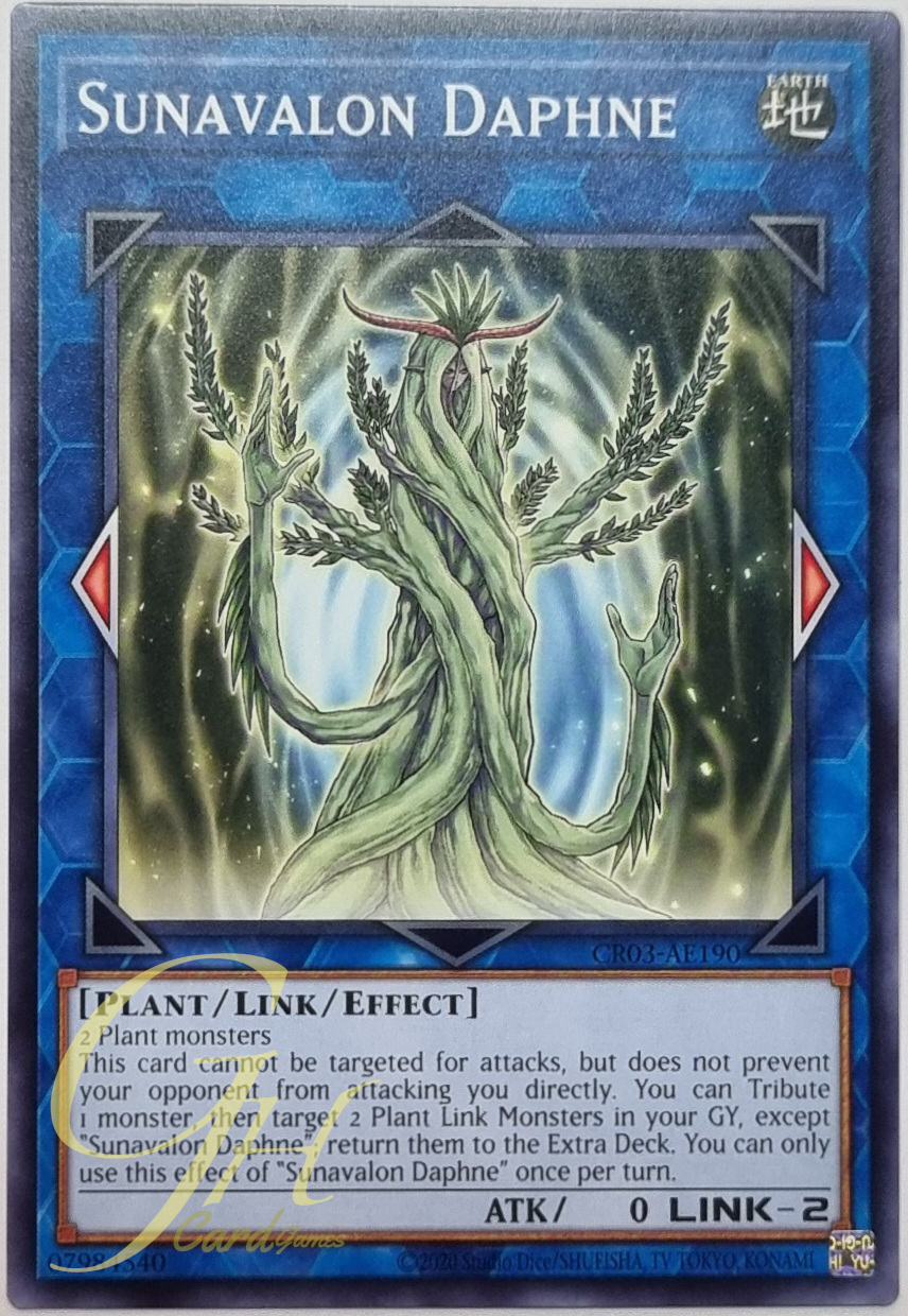 Yugioh [CR03-AE190] Sunavalon Daphne (Common)