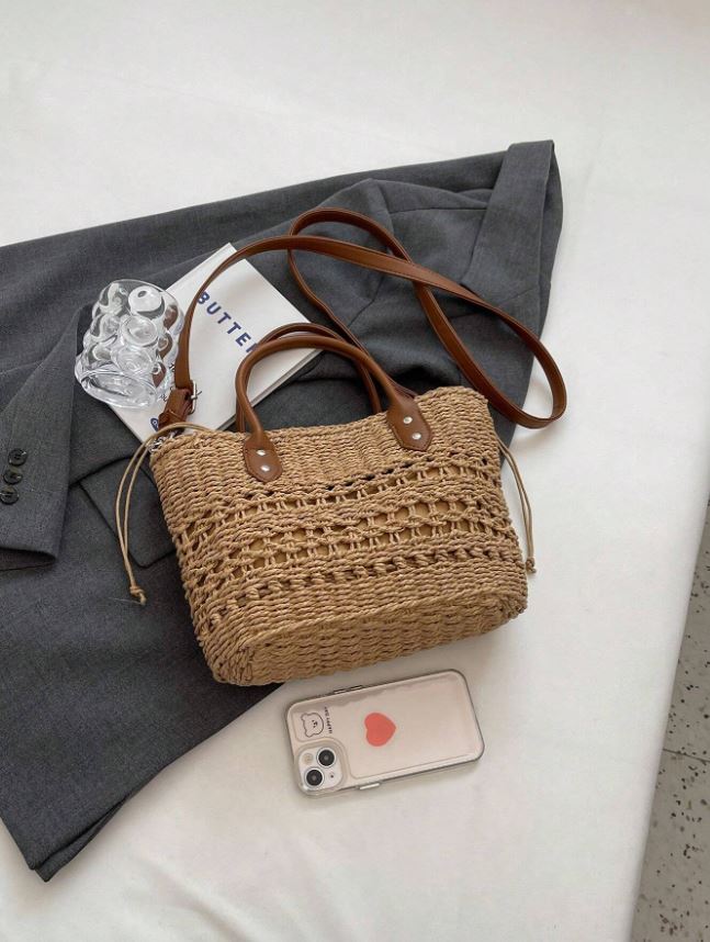 กระเป๋าสะพาย สายหนัง ขนาดพอดี สไตล์เกาหลี 🥟